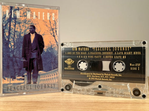 KIM WATERS - peaceful journey - CASSETTE TAPE