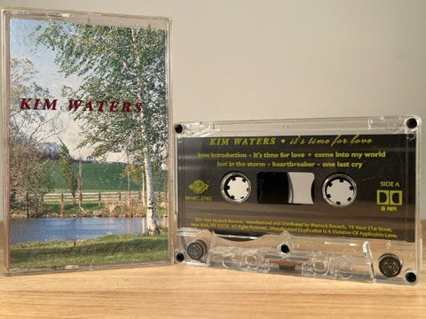 KIM WATERS - it’s a time for love - CASSETTE TAPE