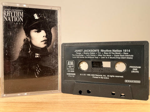 JANET JACKSON’S - rhythm nation 1814 - CASSETTE TAPE