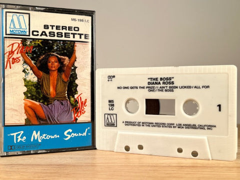 DIANA ROSS - the boss - CASSETTE TAPE