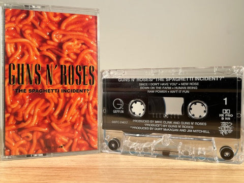 GUNS -N-ROSES - the spaghetti incident - CASSETTE TAPE
