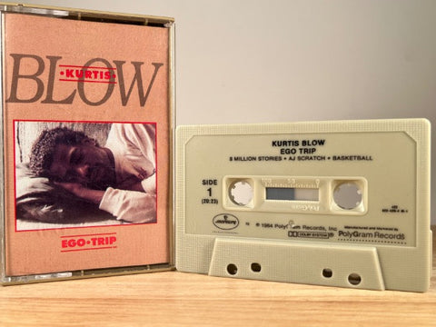 KURTIS BLOW - ego trip - CASSETTE TAPE