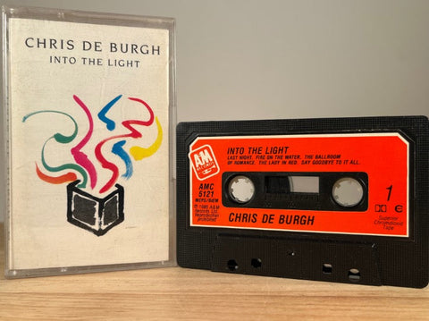 CHRIS DE BURGH - into the light - CASSETTE TAPE