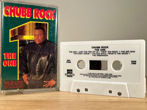 CHUBB ROCK - the one - CASSETTE TAPE