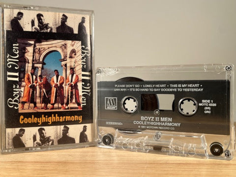 BOYZ II MEN - cooleyhighharmony - CASSETTE TAPE