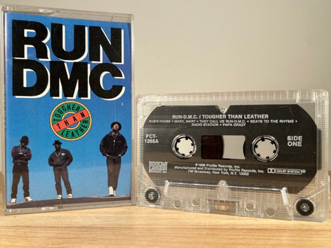 RUN DMC - tougher than leather - CASSETTE TAPE