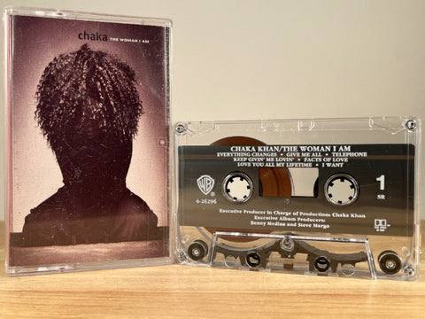 CHAKA KHAN - the woman I am - CASSETTE TAPE