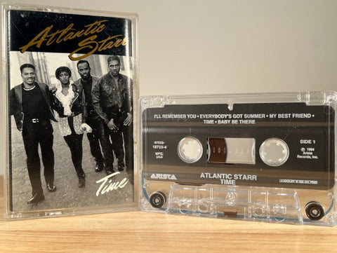 ATLANTIC STARR - time - CASSETTE TAPE