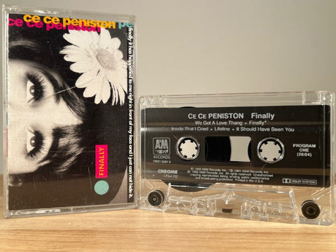CE CE PENISTON - finally - CASSETTE TAPE