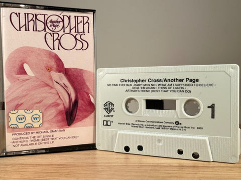 CHRISTOPHER CROSS - another page - CASSETTE TAPE