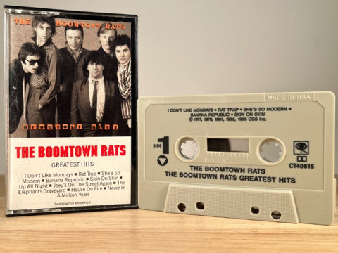 THE BOOMTOWN RATS - greatest hits - CASSETTE TAPE