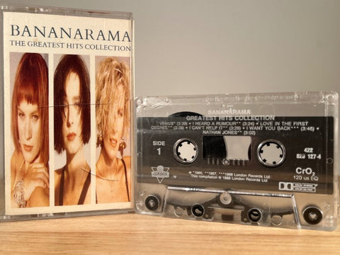 BANANARAMA - the greatest hits collection - CASSETTE TAPE