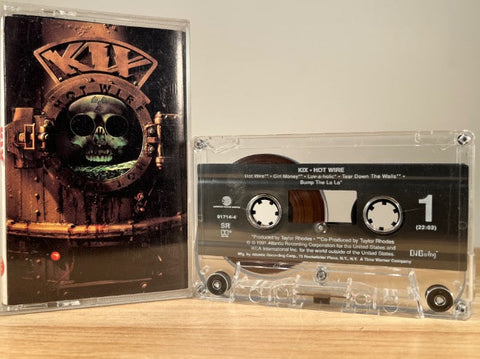 KIX - hot wire - CASSETTE TAPE