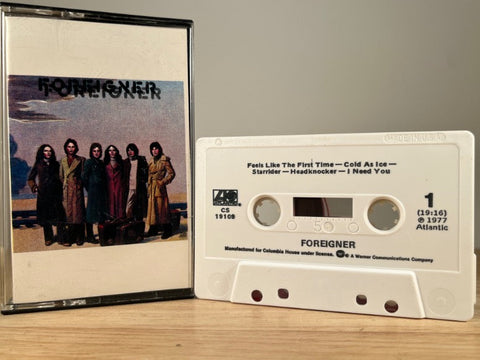 FOREIGNER - foreigner - CASSETTE TAPE
