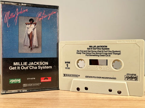 MILLIE JACKSON - get it out'cha system - CASSETTE TAPE