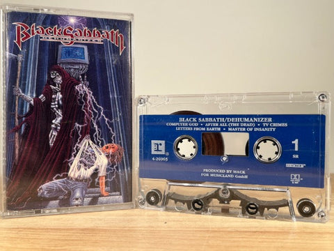 BLACK SABBATH - dehumanizer - CASSETTE TAPE