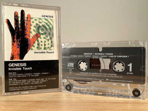 GENESIS - invisible touch - CASSETTE TAPE