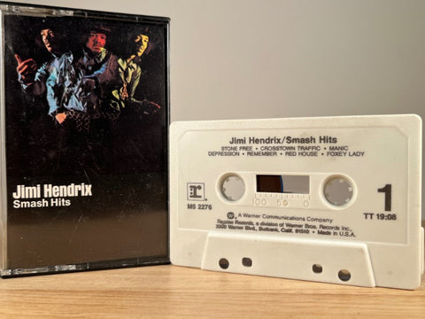 JIMI HENDRIX - smash hits - CASSETTE TAPE
