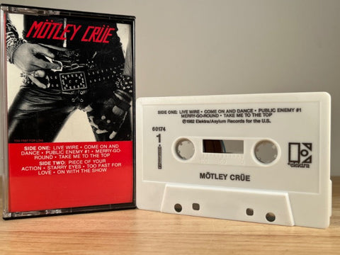 MÖTLEY CRÜE - s/t - CASSETTE TAPE