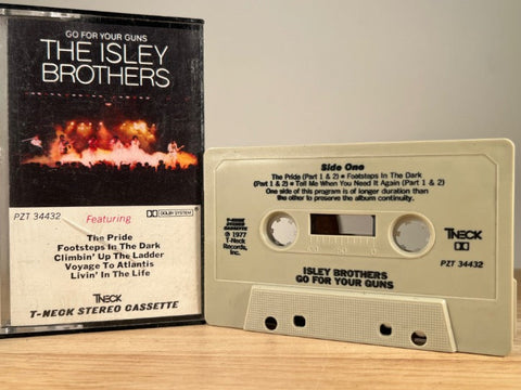 THE ISLEY BROTHERS - go for your guns - CASSETTE TAPE