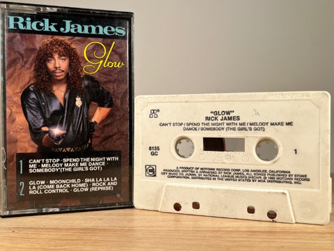 RICK JAMES - glow - CASSETTE TAPE