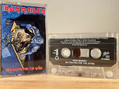 IRON MAIDEN - no prayer for the dying - CASSETTE TAPE