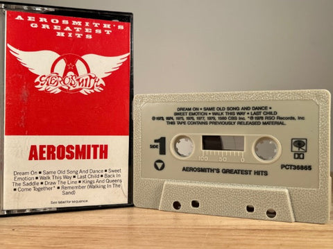 AEROSMITH - greatest hits - CASSETTE TAPE