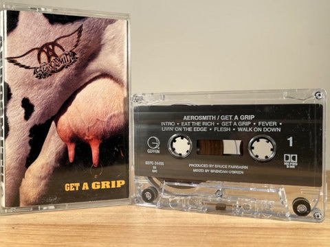 AEROSMITH - get a grip - CASSETTE TAPE