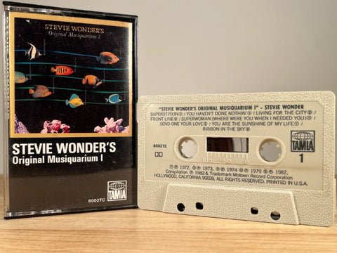 STEVIE WONDER - original musiquariumI - CASSETTE TAPE