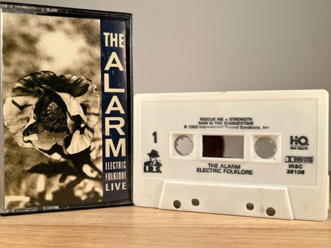 THE ALARM - electric folklore - CASSETTE TAPE