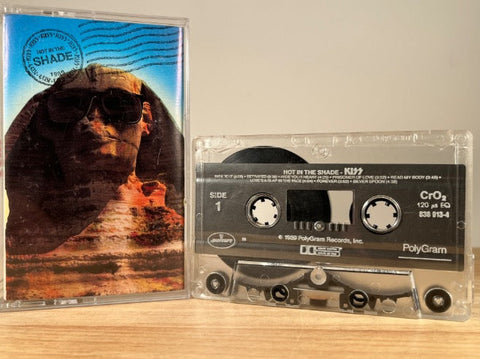 KISS - not in the shade - CASSETTE TAPE
