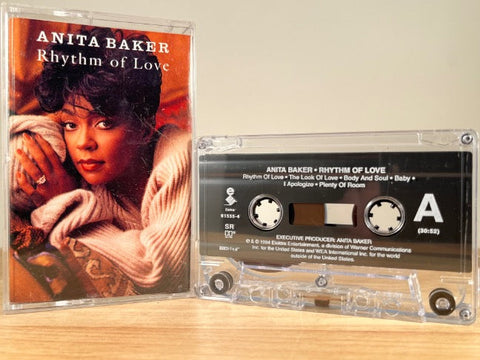 ANITA BAKER - rhythm of love - CASSETTE TAPE