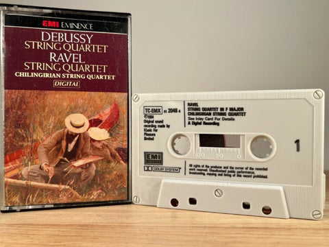RAVEL STRING QUARTET CHILINGIRIAN STRING QUARTET - s/t - CASSETTE TAPE