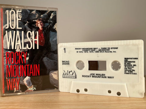 JOE WALSH - Rocky Mountain Way - CASSETTE TAPE