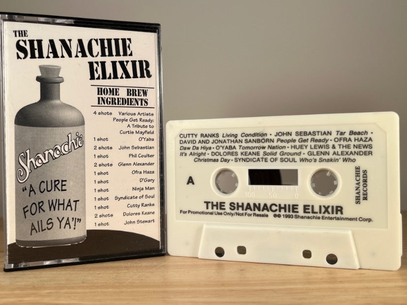 VARIOUS ARTISTS - The Shanachie Elixir - CASSETTE TAPE