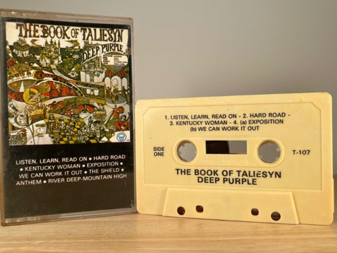 DEEP PURPLE - The Book of Taliesyn - CASSETTE TAPE