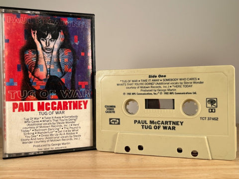 PAUL McCARTNEY - Tug of War - CASSETTE TAPE