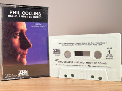 PHIL COLLINS - Hello, I Must Be Going! - CASSETTE TAPE