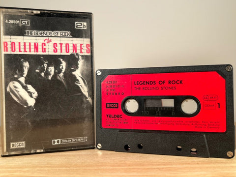 THE ROLLING STONES - Legends of Rock - CASSETTE TAPE