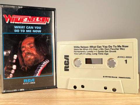 WILLIE NELSON - What Can You Do to Me Now - CASSETTE TAPE