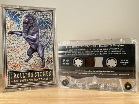 ROLLING STONES - Bridges to Babylon - CASSETTE TAPE