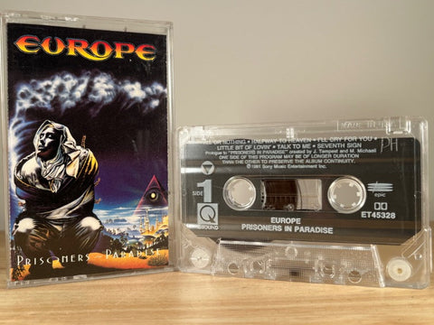 EUROPE - Prisoners in Paradise - CASSETTE TAPE