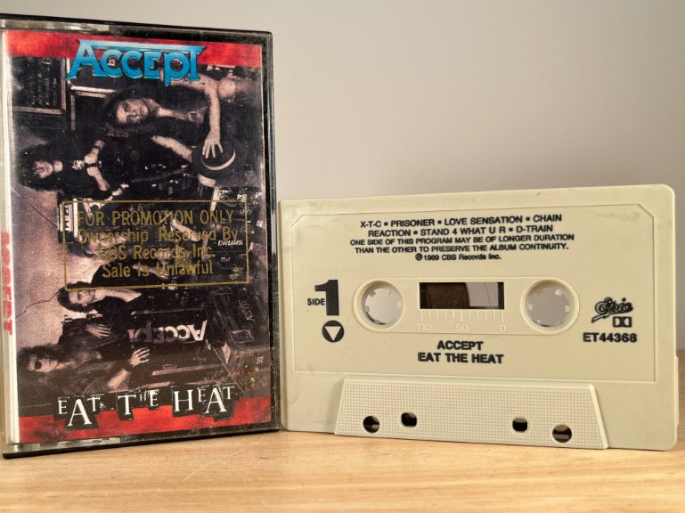 ACCEPT - Eat the Heat - CASSETTE TAPE