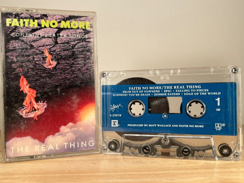 FAITH NO MORE - The Real Thing - CASSETTE TAPE