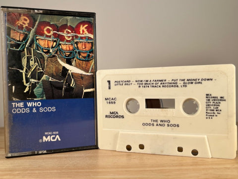 THE WHO - Odds and Sods - CASSETTE TAPE