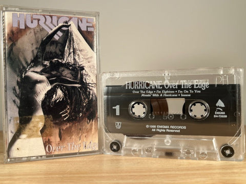 HURRICANE - Over the Edge - CASSETTE TAPE