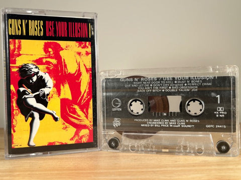 GUNS N' ROSES - Use Your Illusion I - CASSETTE TAPE