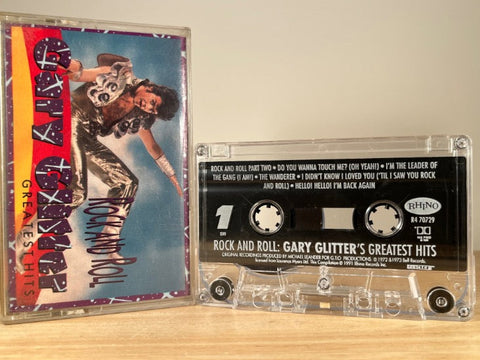 GARY GLITTER - Greatest Hits - CASSETTE TAPE
