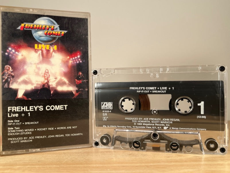 FREHLEY'S COMET - Live + 1 - CASSETTE TAPE