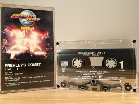 FREHLEY'S COMET - Live + 1 - CASSETTE TAPE
